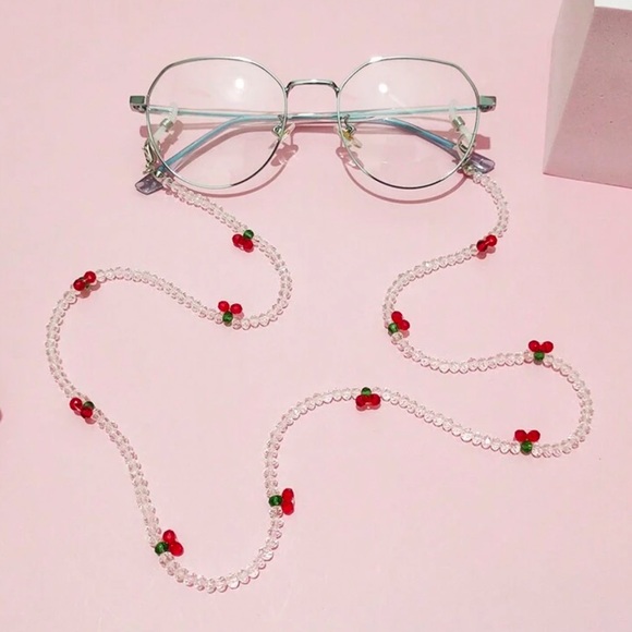 Free People Accessories - Beaded cherry Eyeglass Chain A1608